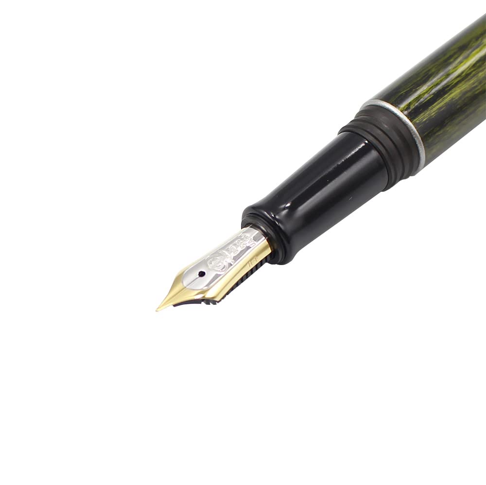 Nakabayashi Taccia Lacquer Fountain Pen Tamami [Tamamizu] Green Shadow [Ryokuei] Ttm-14F-Re-Ef- Japan Figure Store - #1 Bring To You The Best Japanese Goods