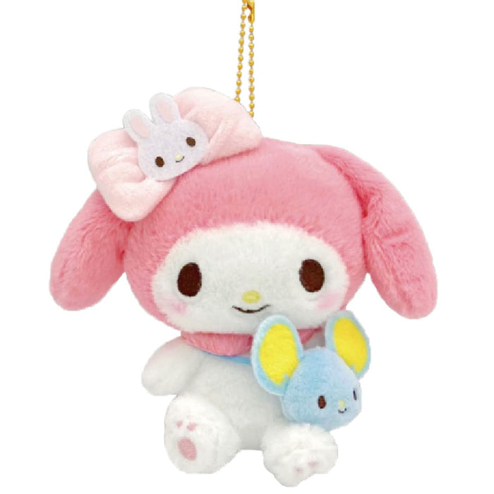 NAKAJIMA Sanrio Plush Keychain Friend Coordination Mascot My Melody- Japan Figure Store - #1 Bring To You The Best Japanese Goods