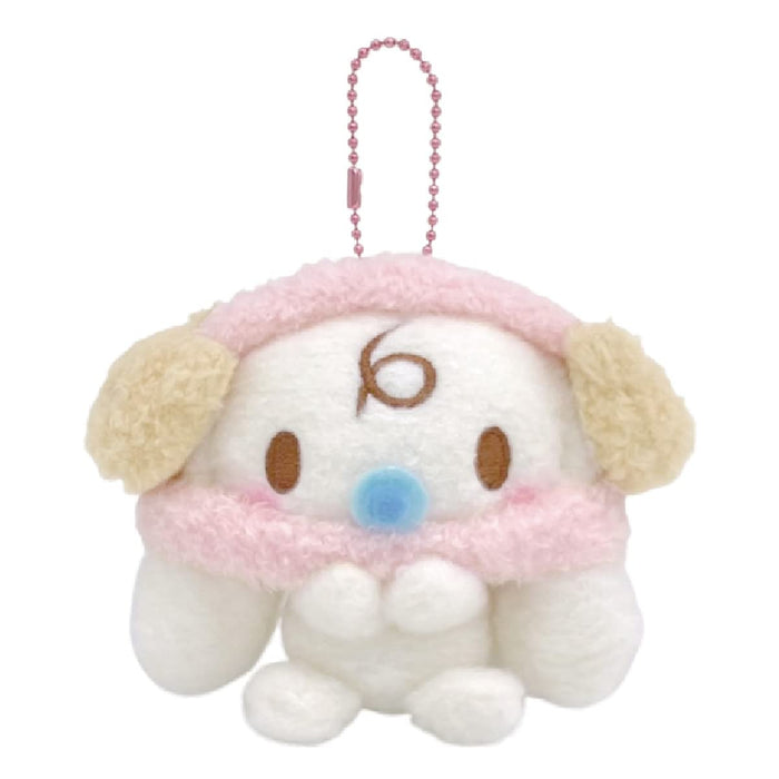 Nakajima Sanrio Plush Mascot Milk Wearing Earmuffs- Japan Figure Store - #1 Bring To You The Best Japanese Goods