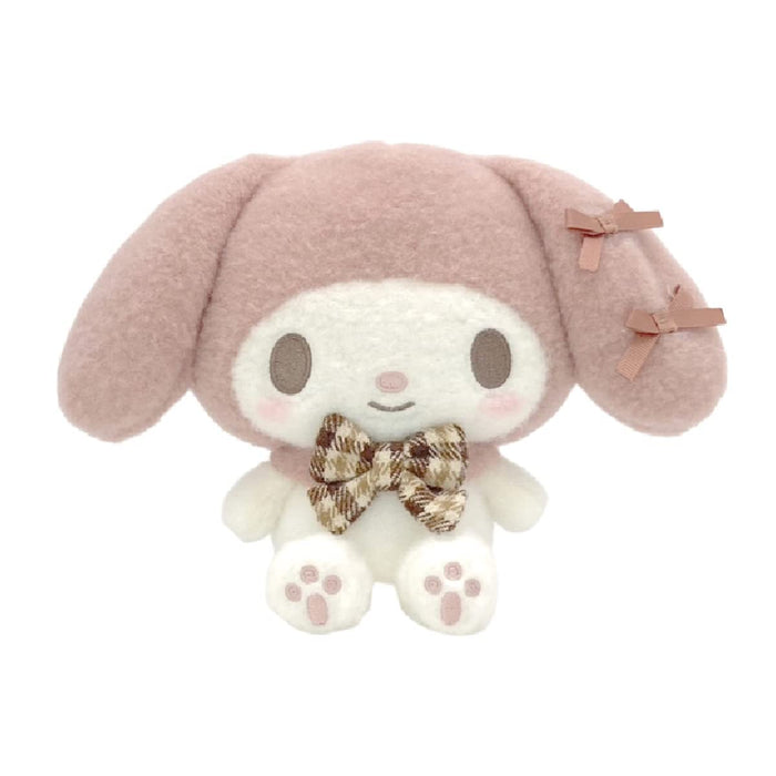 Nakajima Howa Mocha Check My Melody S 186454-23 | Japan | Nakajima Corporation- Japan Figure Store - #1 Bring To You The Best Japanese Goods