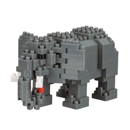 KAWADA Nbc_295 Nanoblock African Elephant- Japan Figure Store - #1 Bring To You The Best Japanese Goods