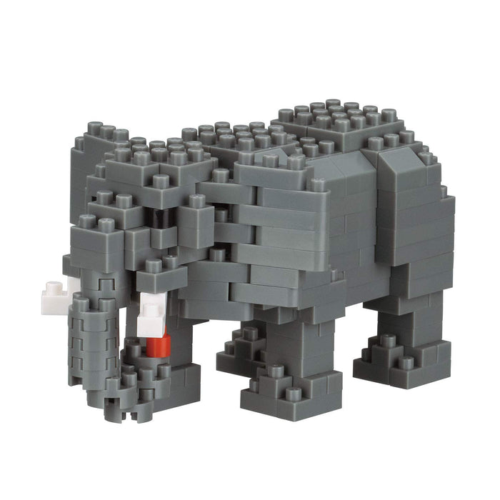 KAWADA Nbc_295 Nanoblock African Elephant- Japan Figure Store - #1 Bring To You The Best Japanese Goods