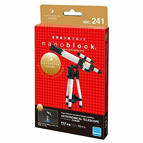 Nanoblock Astronomical Telescope Nbc241- Japan Figure Store - #1 Bring To You The Best Japanese Goods