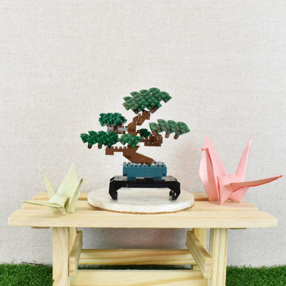 KAWADA Nbh-224 Nanoblock Bonsai Pine- Japan Figure Store - #1 Bring To You The Best Japanese Goods