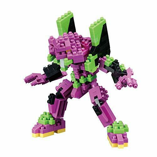 Nanoblock Charanano Evangelion Test Type-01 Cn-05- Japan Figure Store - #1 Bring To You The Best Japanese Goods