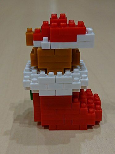 Nanoblock Christmas Teddy Bear Nbc235- Japan Figure Store - #1 Bring To You The Best Japanese Goods