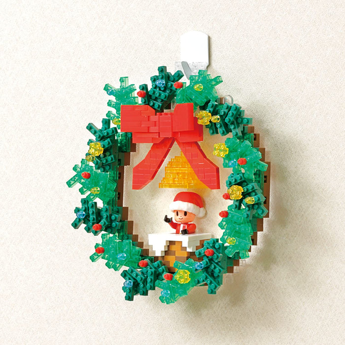 KAWADA Nanoblock Christmas Wreath- Japan Figure Store - #1 Bring To You The Best Japanese Goods