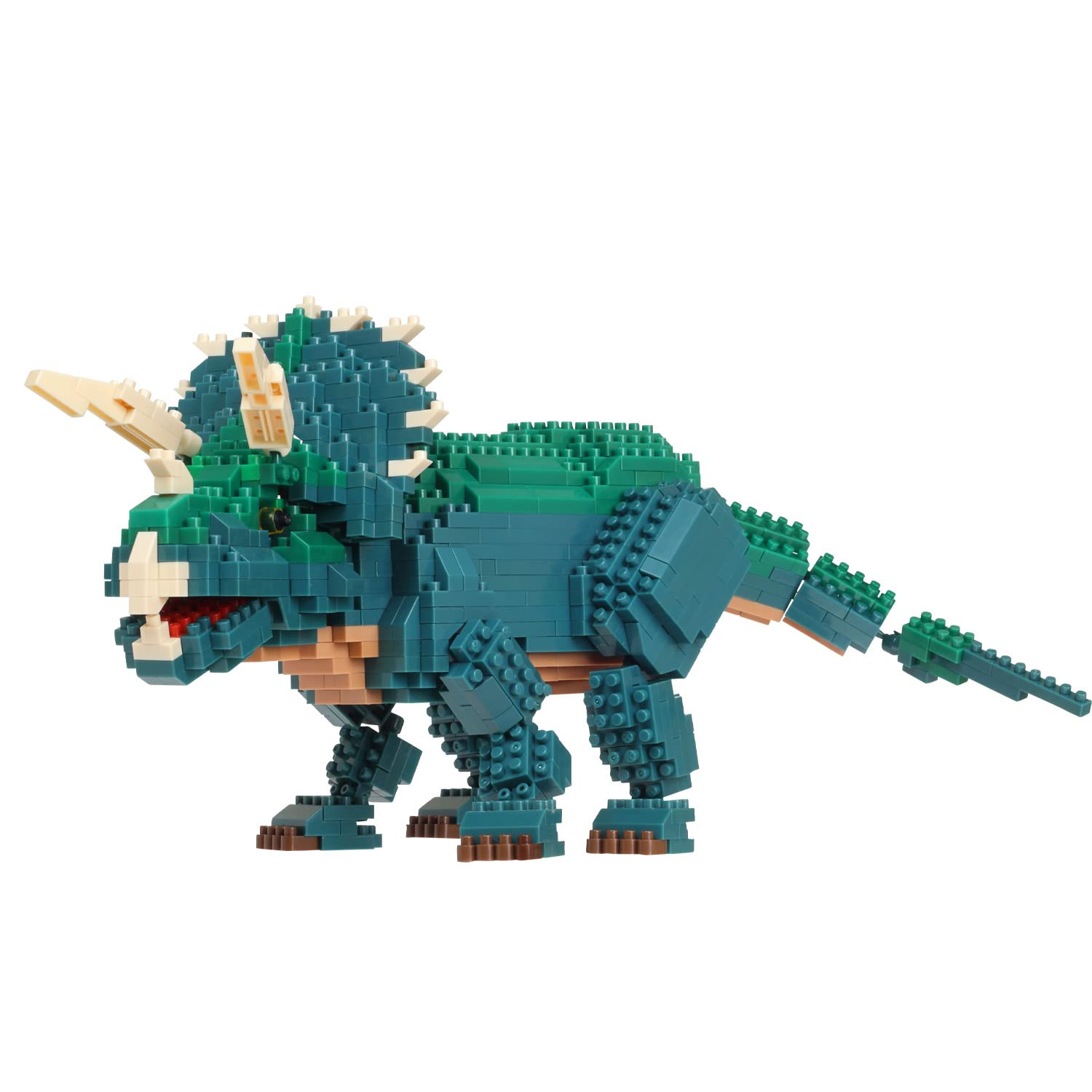 KAWADA - Nanoblock Dinosaur Dx Triceratops- Japan Figure Store - #1 Bring To You The Best Japanese Goods