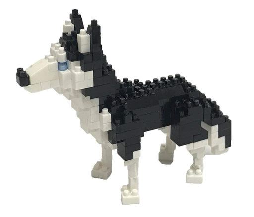 KAWADA Nbc-264 Nanoblock Dog Breed Siberian Husky- Japan Figure Store - #1 Bring To You The Best Japanese Goods
