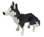 KAWADA Nbc-264 Nanoblock Dog Breed Siberian Husky- Japan Figure Store - #1 Bring To You The Best Japanese Goods