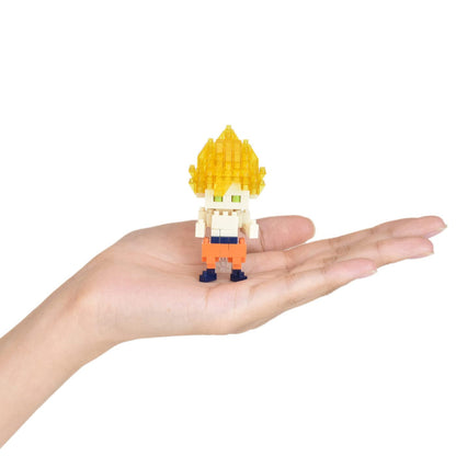 KAWADA - Nanoblock Dragon Ball Z Son Goku Super Saiyan- Japan Figure Store - #1 Bring To You The Best Japanese Goods