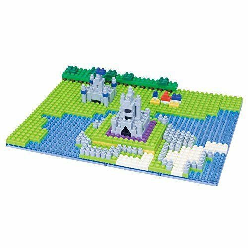 Nanoblock Dragon Quest Tentegel Castle/charlock Castle- Japan Figure Store - #1 Bring To You The Best Japanese Goods