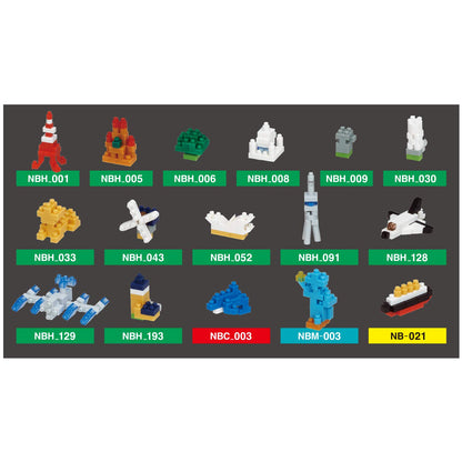 KAWADA Nbm-028 Nanoblock The World- Japan Figure Store - #1 Bring To You The Best Japanese Goods