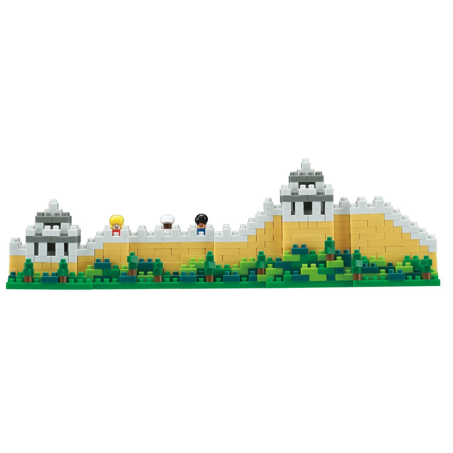 KAWADA Nbh-136 Nanoblock The Great Wall Of China- Japan Figure Store - #1 Bring To You The Best Japanese Goods