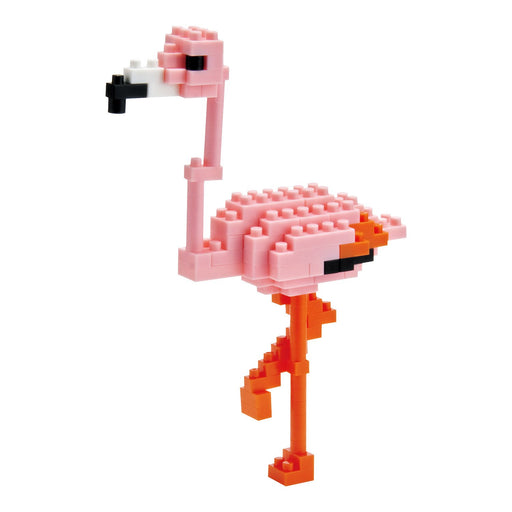KAWADA Nbc-055 Nanoblock Greater Flamingo- Japan Figure Store - #1 Bring To You The Best Japanese Goods