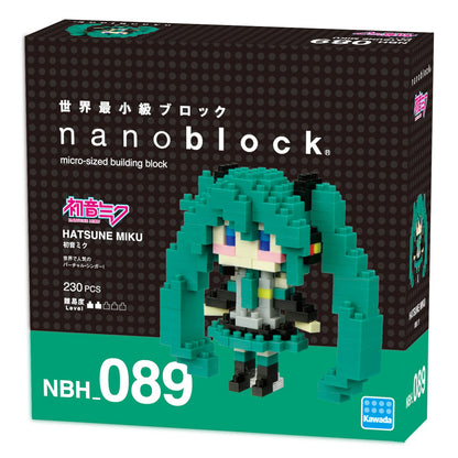 KAWADA Nbh-089 Nanoblock Hatsune Miku- Japan Figure Store - #1 Bring To You The Best Japanese Goods