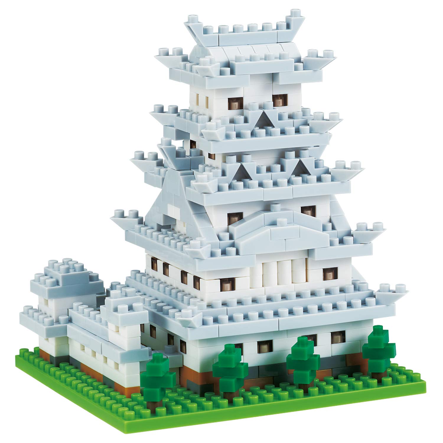KAWADA Nbh-197 Nanoblock Himeji Castle- Japan Figure Store - #1 Bring To You The Best Japanese Goods