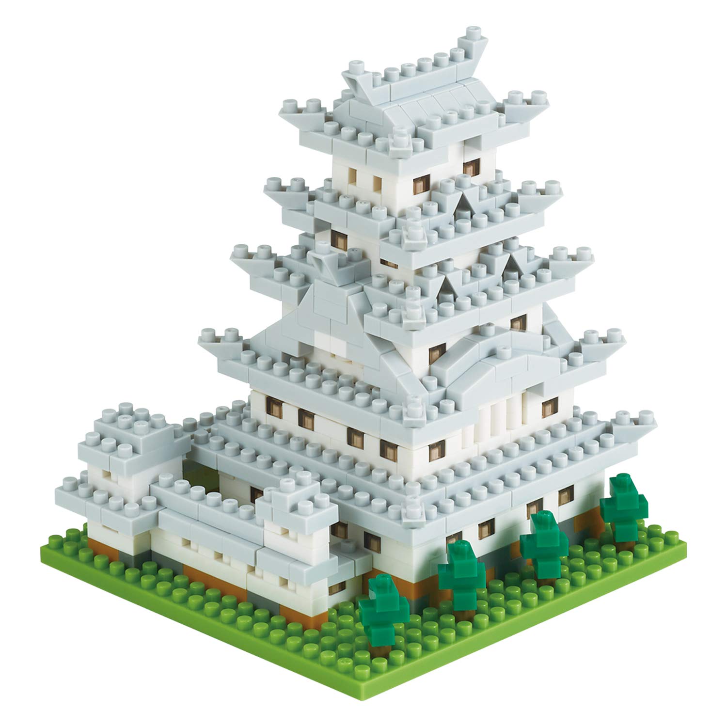 KAWADA Nbh-197 Nanoblock Himeji Castle- Japan Figure Store - #1 Bring To You The Best Japanese Goods
