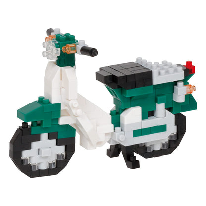 KAWADA Nbc-357 Nanoblock Honda Super-Cub 50 Green- Japan Figure Store - #1 Bring To You The Best Japanese Goods