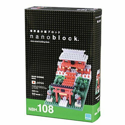 Nanoblock Inari Shrine Edo Type Nbh-108- Japan Figure Store - #1 Bring To You The Best Japanese Goods