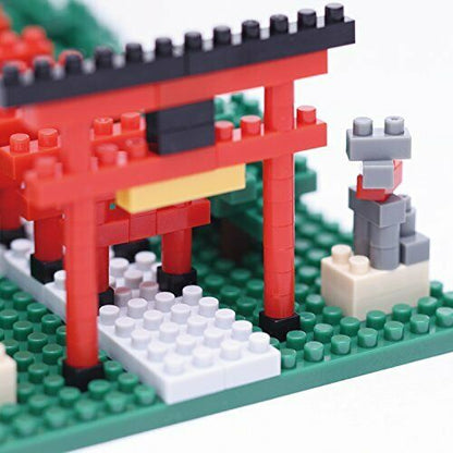 Nanoblock Inari Shrine Edo Type Nbh-108- Japan Figure Store - #1 Bring To You The Best Japanese Goods