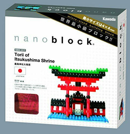 Nanoblock Itsukushima Shinto Shrine Nbh-017- Japan Figure Store - #1 Bring To You The Best Japanese Goods