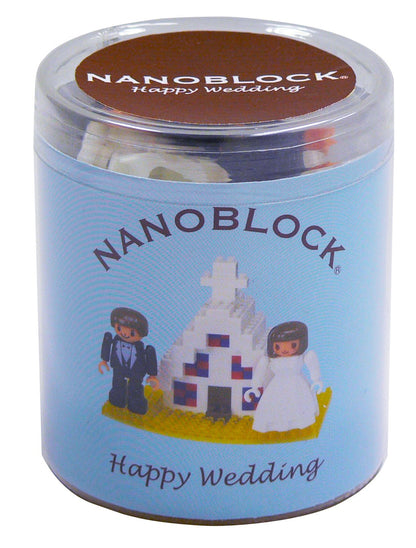 KAWADA Ml-025 Nanoblock Happy Wedding- Japan Figure Store - #1 Bring To You The Best Japanese Goods