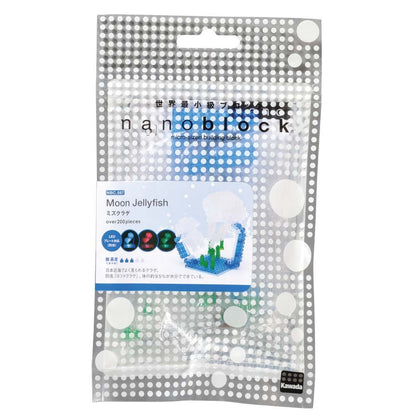 KAWADA Nbc-087 Nanoblock Moon Jellyfish- Japan Figure Store - #1 Bring To You The Best Japanese Goods