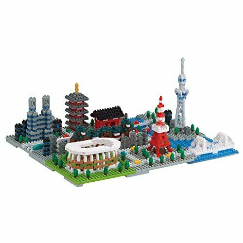 Nanoblock Nb-040 Tokyo - Japan Figure