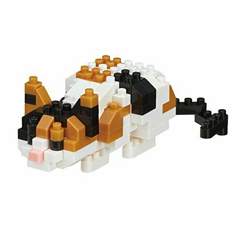 Nanoblock Nbc-265 Cat Breed Calico Cat- Japan Figure Store - #1 Bring To You The Best Japanese Goods