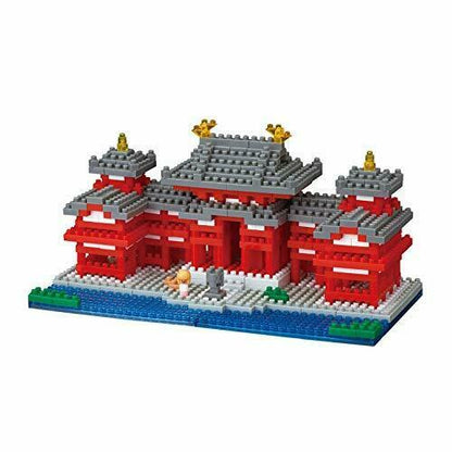 Nanoblock Nbh-186 Byodo-in Phoenix Hall Nbh_186 - Japan Figure