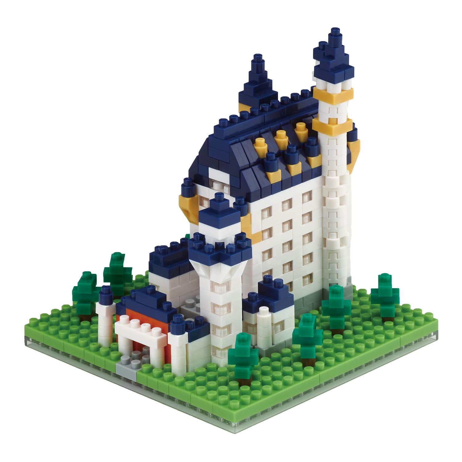KAWADA Nbh-198 Nanoblock Neuschwanstein Castle- Japan Figure Store - #1 Bring To You The Best Japanese Goods