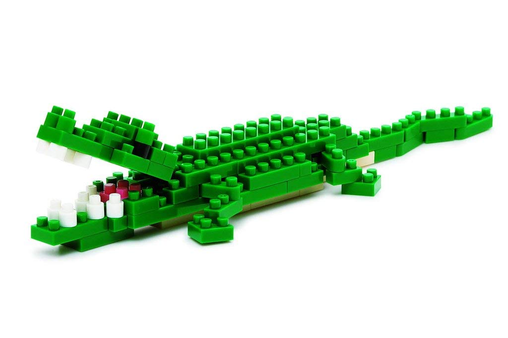 KAWADA Nbc-058 Nanoblock Nile Crocodile- Japan Figure Store - #1 Bring To You The Best Japanese Goods