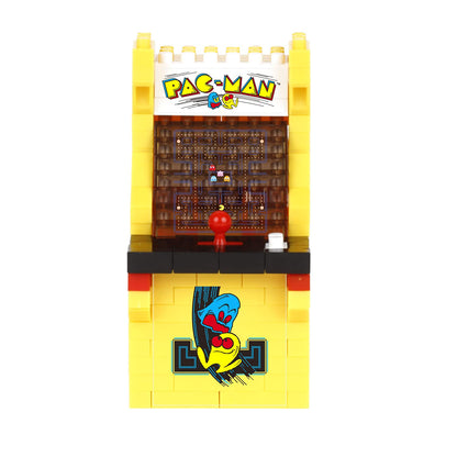 KAWADA Nbcc-107 Nanoblock Pac-Man Arcade Machine- Japan Figure Store - #1 Bring To You The Best Japanese Goods