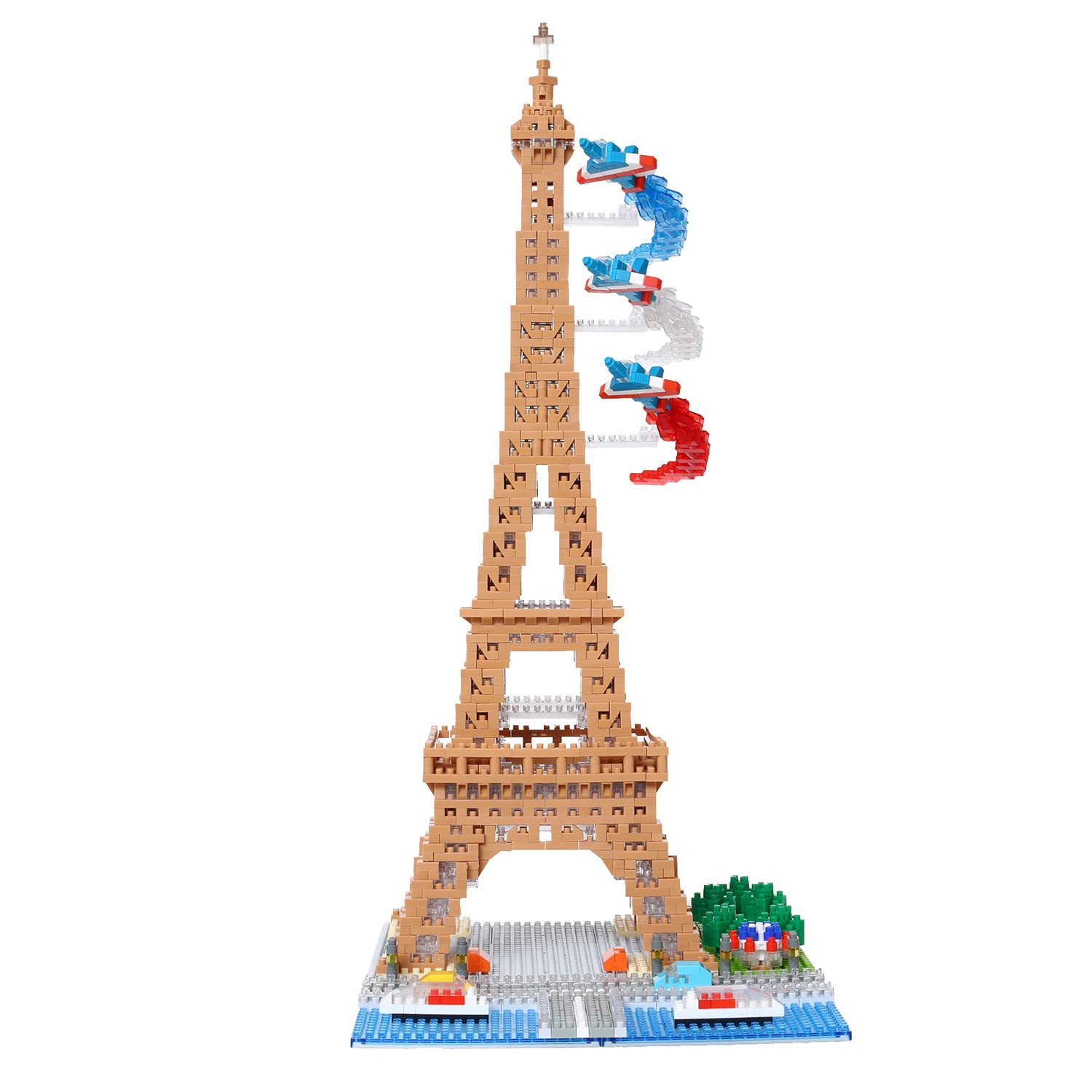 Kawada Nanoblock Eiffel Tower Nb-057- Japan Figure Store - #1 Bring To You The Best Japanese Goods