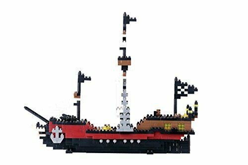 Nanoblock Pirate Ship Nbm011- Japan Figure Store - #1 Bring To You The Best Japanese Goods