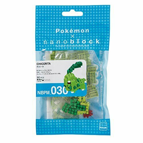 Nanoblock Pokemon Chikorita Nbpm030- Japan Figure Store - #1 Bring To You The Best Japanese Goods