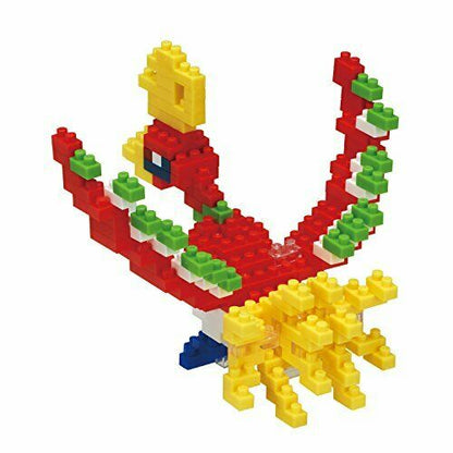 Nanoblock Pokemon Ho-oh Houou Nbpm_033- Japan Figure Store - #1 Bring To You The Best Japanese Goods