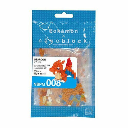 Nanoblock Pokemon Lizardon Nbpm008- Japan Figure Store - #1 Bring To You The Best Japanese Goods