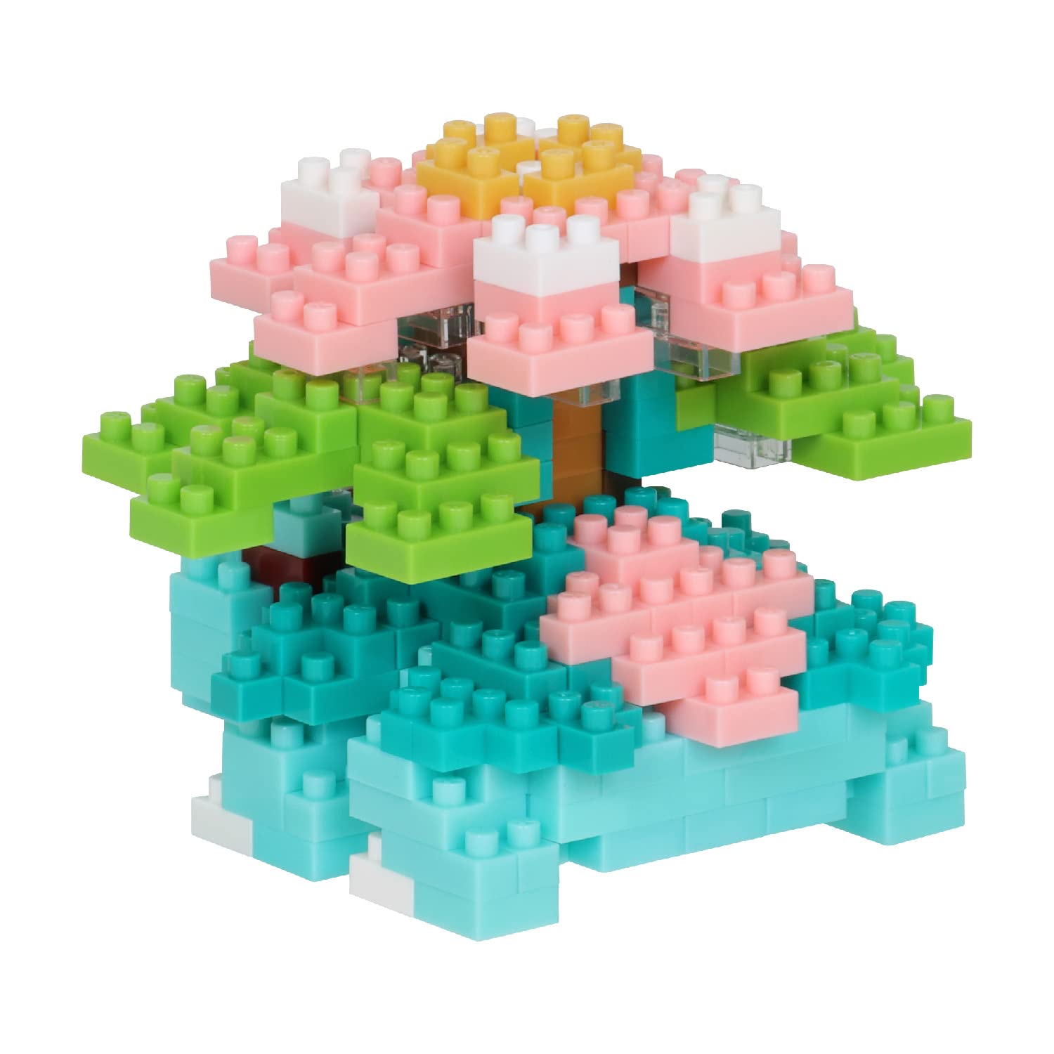 Kawada Nanoblock Pokemon Fushigibana Mega Nbpm_092 Japan Pokemon Building Toys- Japan Figure Store - #1 Bring To You The Best Japanese Goods