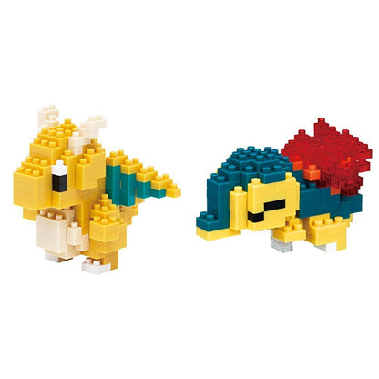 Nanoblock Pokemon Kairyu Nbpm_011 & Hinorashi Nbpm_029 [Set Purchase] Pokemon Building Set- Japan Figure Store - #1 Bring To You The Best Japanese Goods