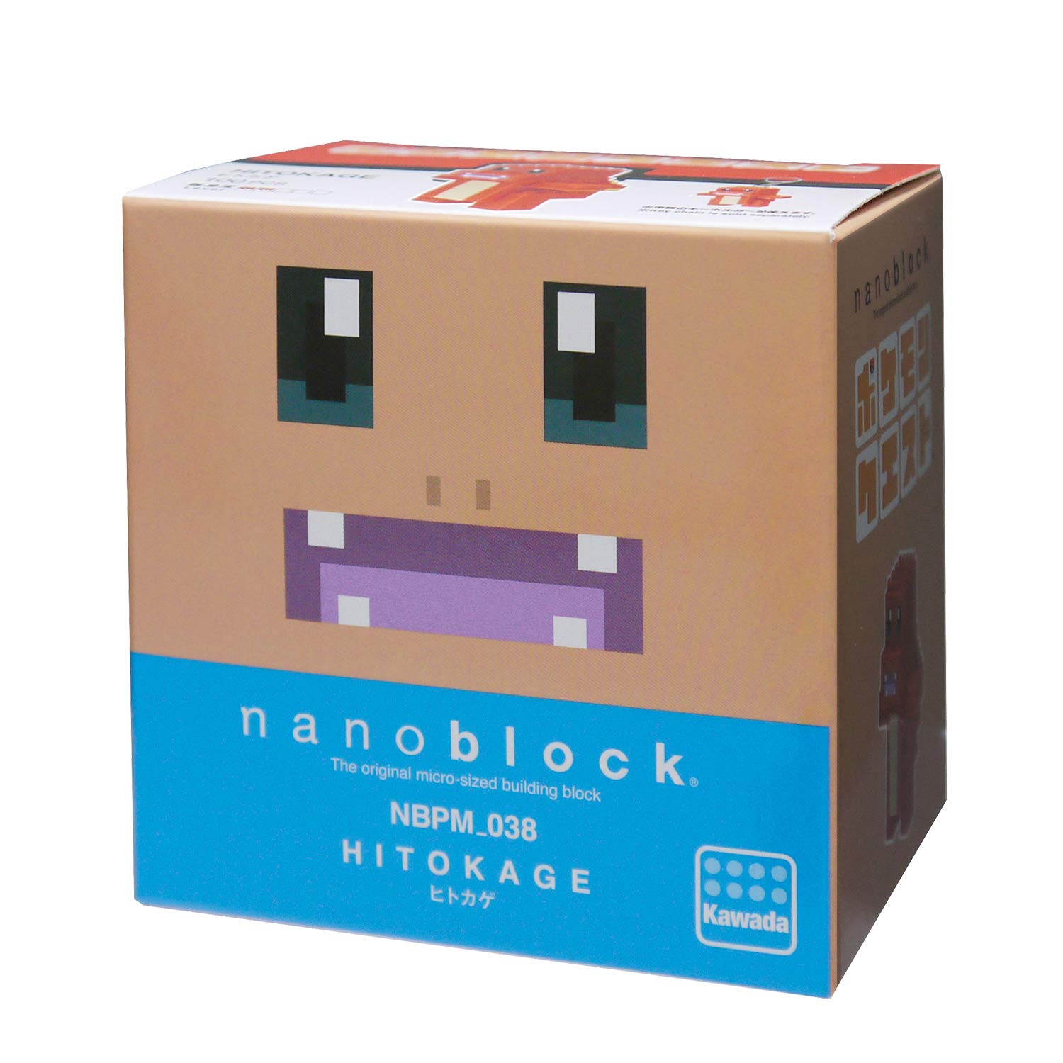 KAWADA Nbpm-038 Nanoblock Pokemon Quest Charmander Hitokage- Japan Figure Store - #1 Bring To You The Best Japanese Goods