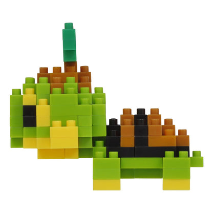 Kawada Nanoblock Pokemon Turtwig Nbpm_077 Japanese Toy Building Block Japan Toys And Figures- Japan Figure Store - #1 Bring To You The Best Japanese Goods