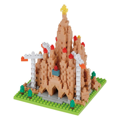 KAWADA Nbh-211 Nanoblock Sagrada Familia- Japan Figure Store - #1 Bring To You The Best Japanese Goods