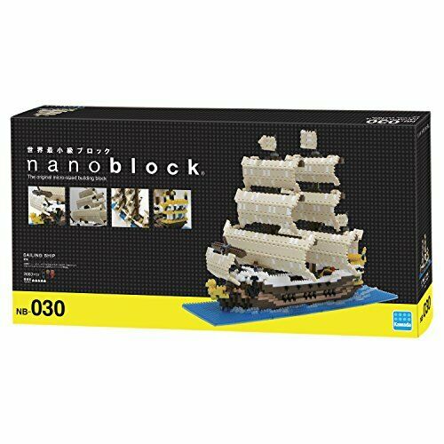 Nanoblock Sailing Ship Nb030- Japan Figure Store - #1 Bring To You The Best Japanese Goods