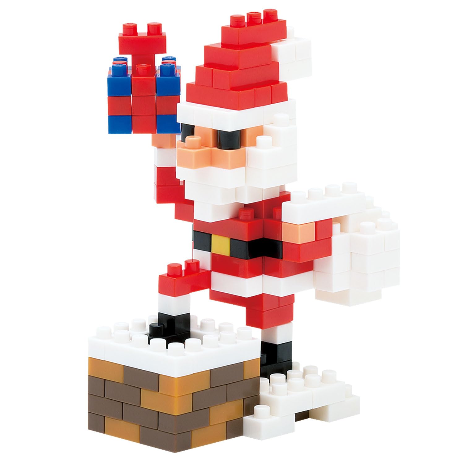 Nanoblock Santa Claus Chimney NBC_127- Japan Figure Store - #1 Bring To You The Best Japanese Goods