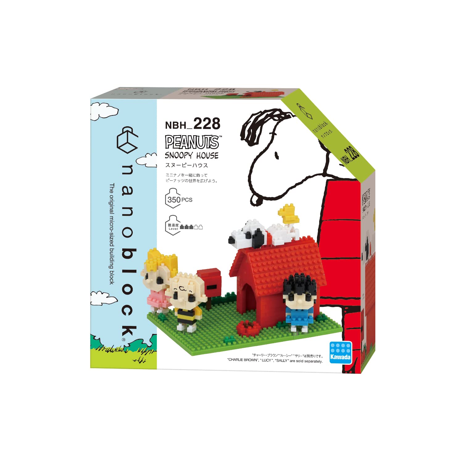 KAWADA Nanoblock Snoopy House- Japan Figure Store - #1 Bring To You The Best Japanese Goods