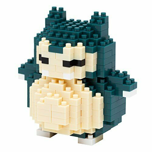 Nanoblock Snorlax Nbpm012- Japan Figure Store - #1 Bring To You The Best Japanese Goods