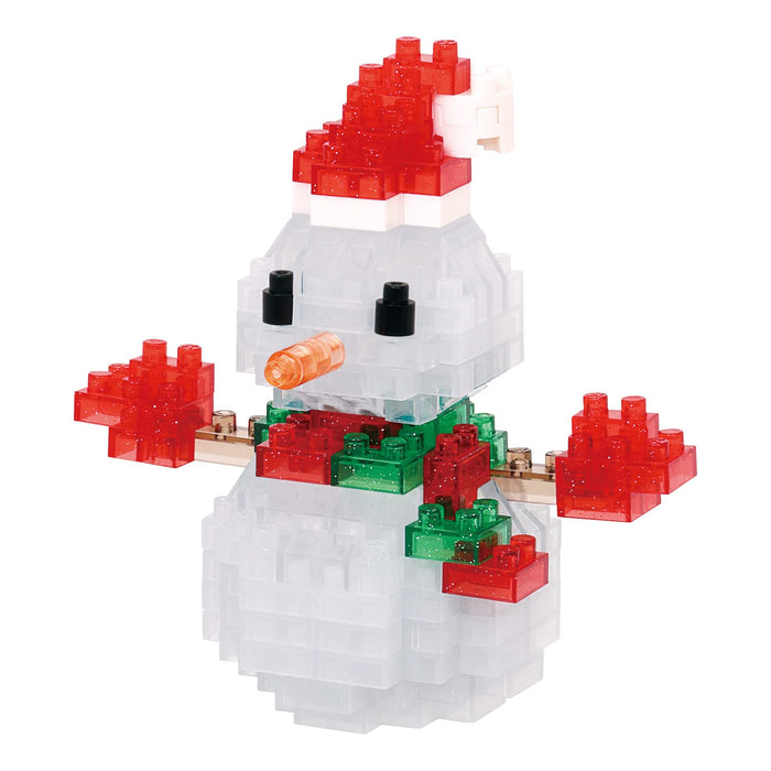 Nanoblock Snowman Nbc_368- Japan Figure Store - #1 Bring To You The Best Japanese Goods