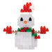Nanoblock Snowman Nbc_368- Japan Figure Store - #1 Bring To You The Best Japanese Goods